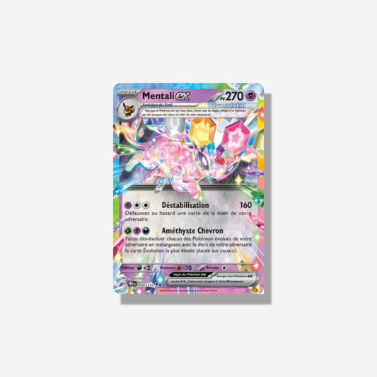 Carte Pokémon Mentali EX 034/131 PRE SV8.5 (Near Mint)