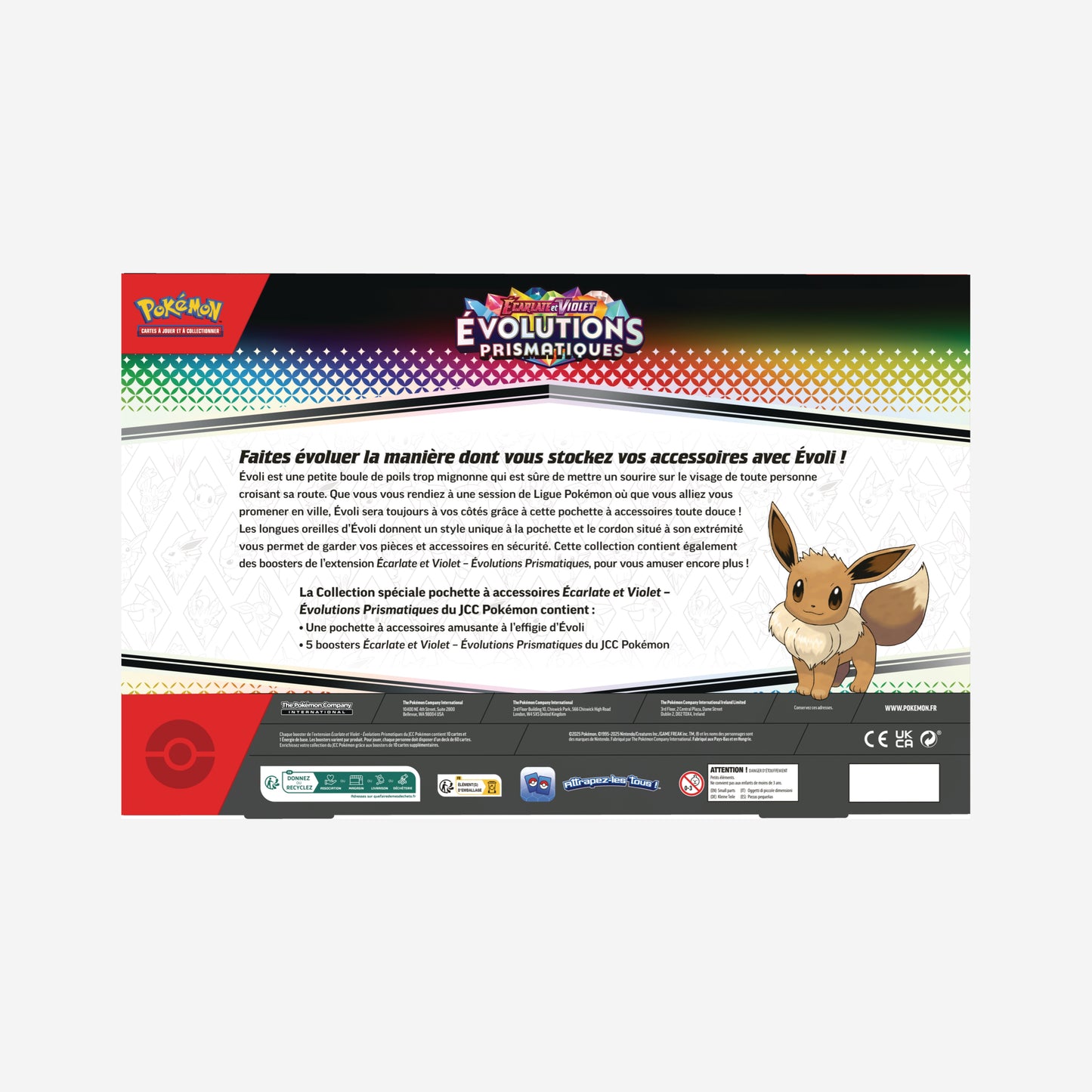Pokémon - Collection Spéciale Pochette Ev8.5 Évolutions Prismatiques