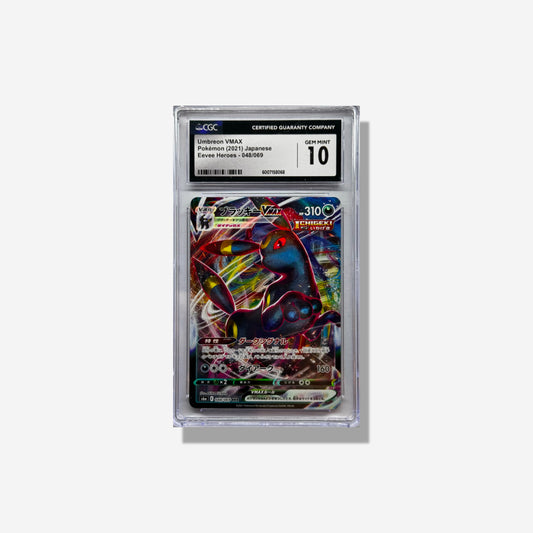 2021 POKEMON JPN.SWSHFA/UMBREON VMAX EEVEE HEROES CGC 10