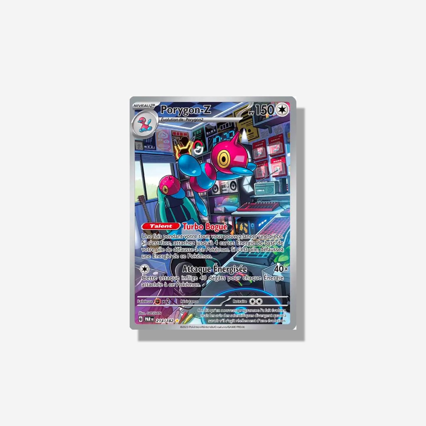 Carte Pokémon Porygon-Z 214/182 Pokemon Paradox Rift (Near Mint)