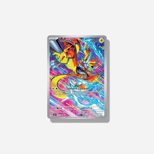 Carte Pokémon Zeraora 151/142 SCR FR (Near Mint)
