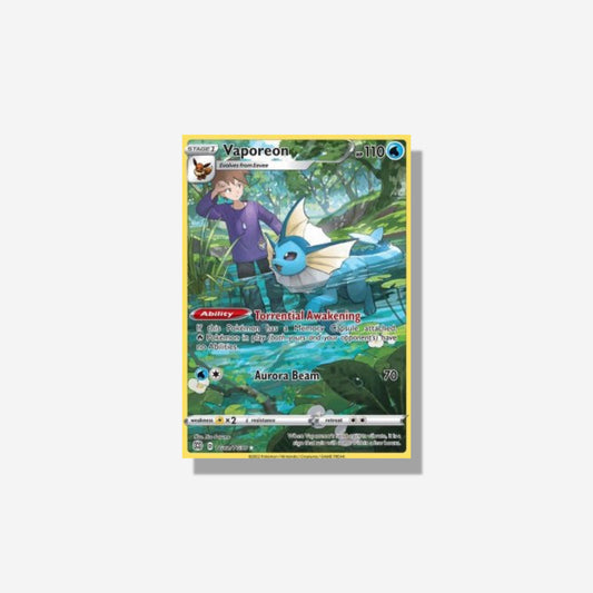 Carte Pokémon Vaporeon TG02 Brilliant Stars (Near Mint)