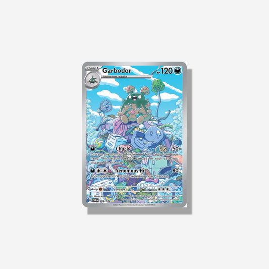 Carte Pokémon Garbodor 204/182 Illustration Rare (Near Mint)