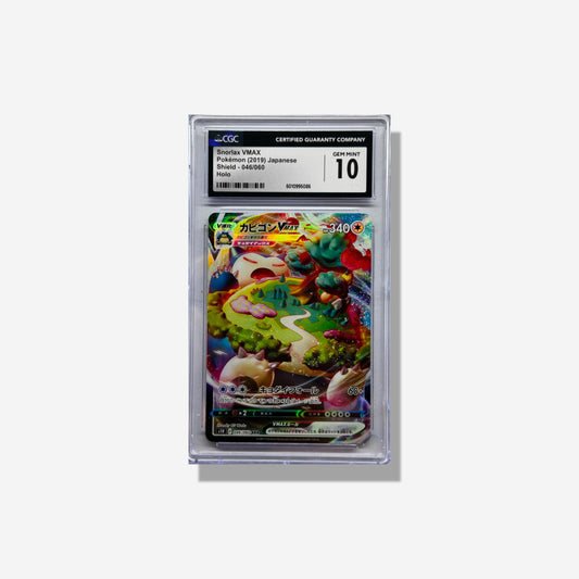 2019 SNORLAX VMAX POKÉMON JAPANESE SHIELD 046/060 HOLO CGC 10