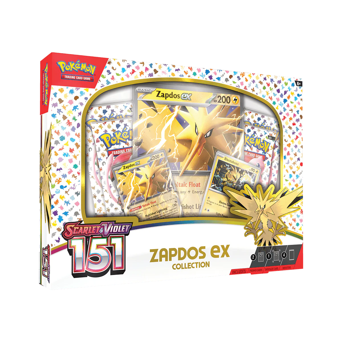 Pokémon - Scarlet & Violet 151 Zapdos ex